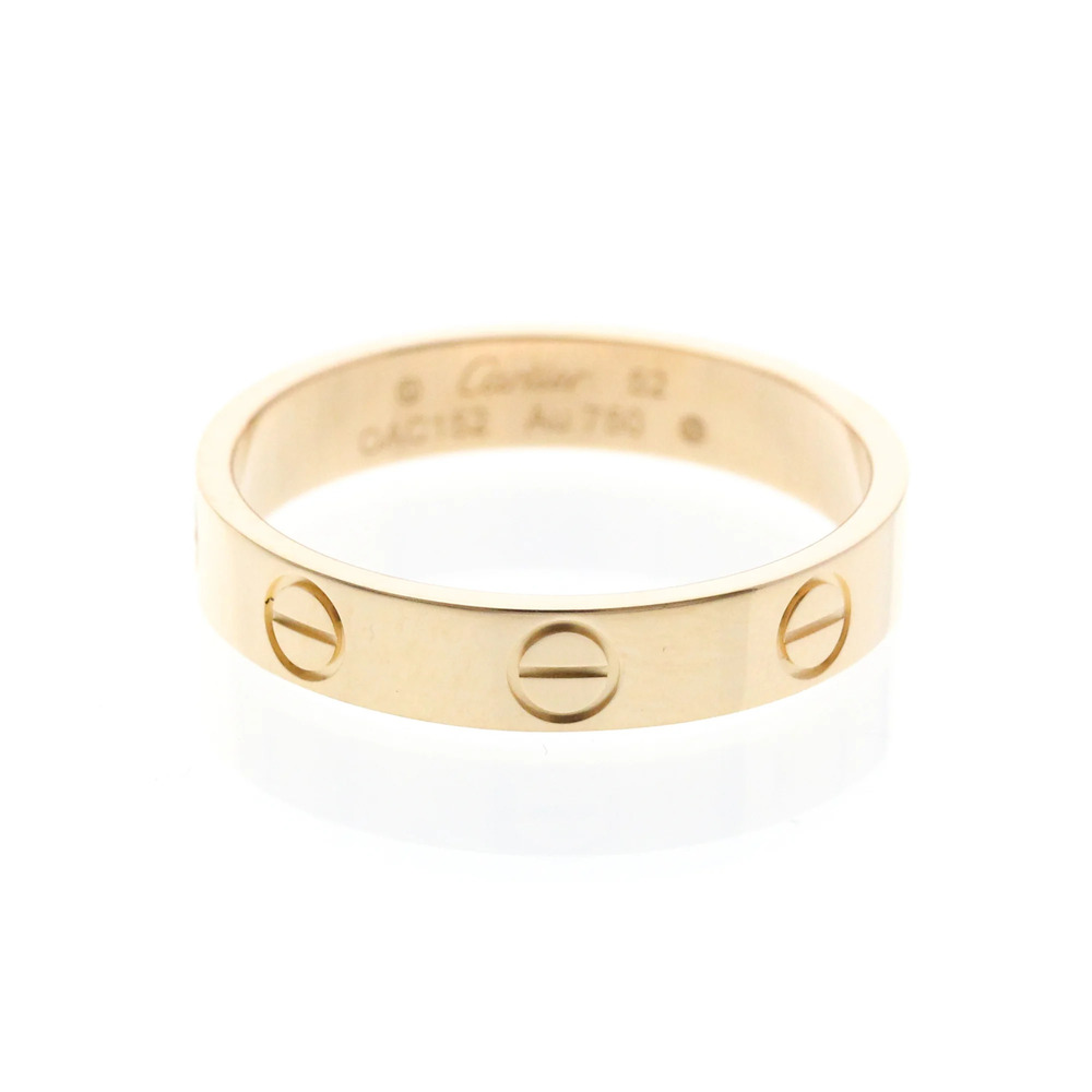 CARTIER 18k Gold Diamond Love Ring